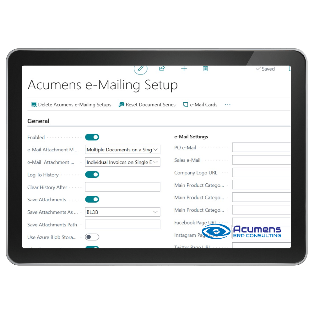 Acumens e-Mailing